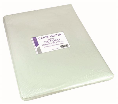 FLORIO CF100CARTA VELINA BIANCA 100X140 21